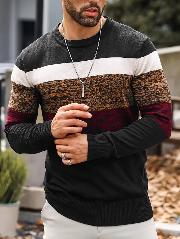 Eliseo - Langärmeliger Strickpullover