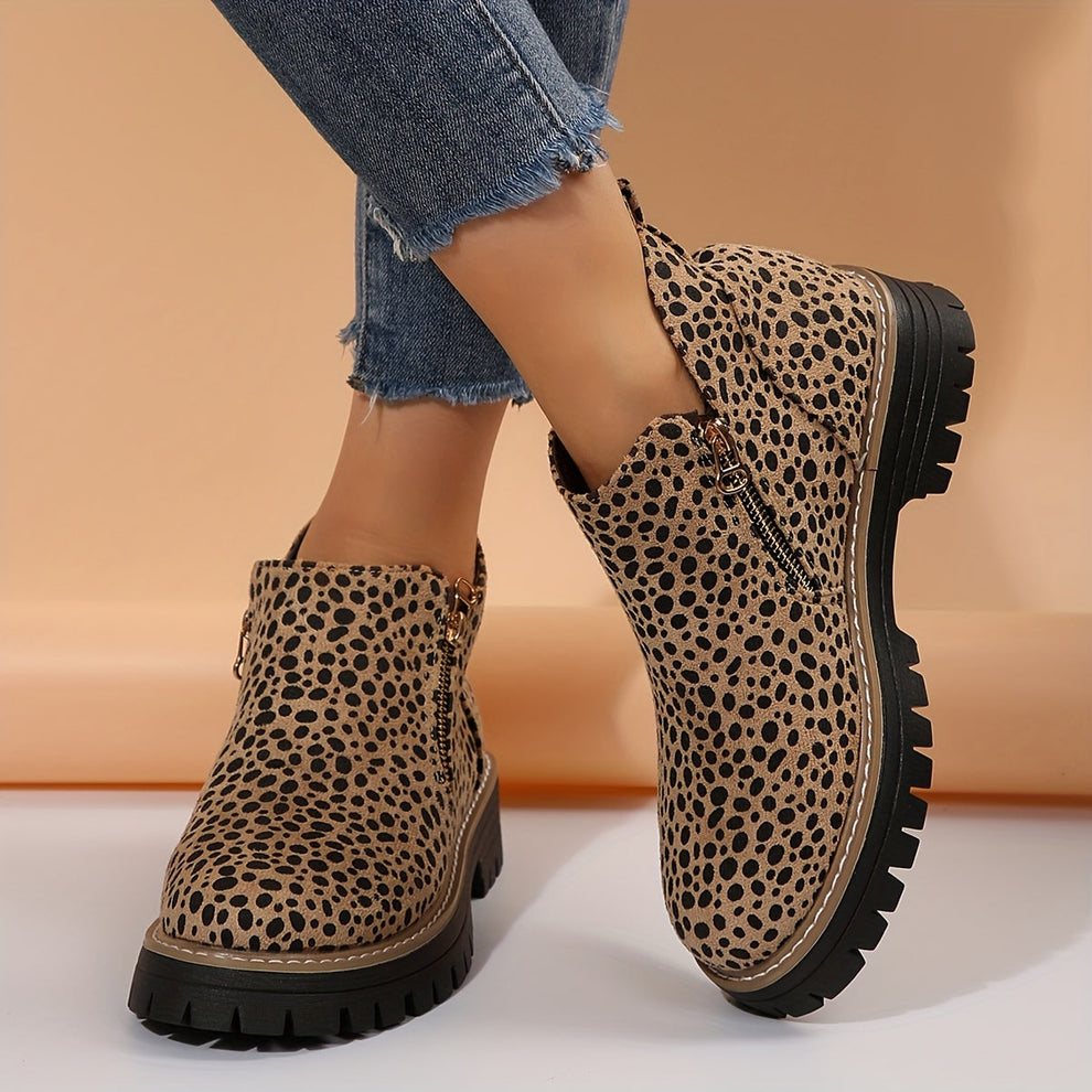 Birgitta - Stiefeletten Mit Seitlichem Reißverschluss