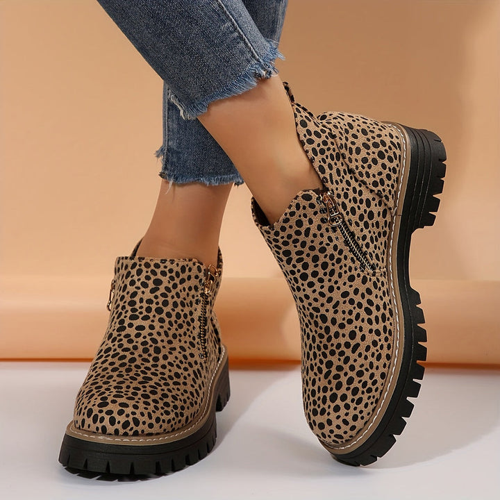 Birgitta - Stiefeletten Mit Seitlichem Reißverschluss