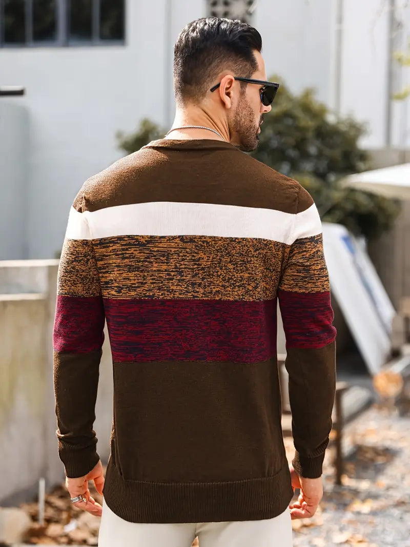 Eliseo - Langärmeliger Strickpullover