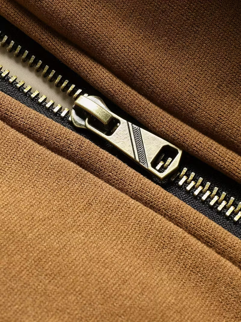 Sylvain – Kapuzen Jacke Im Luftwaffe Stil Mit Reißverschluss