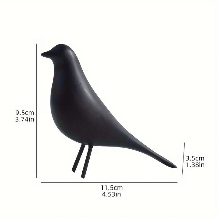 DecoPerch – Kunst Déco Statuen-Satz Mit Abstrakten Vogelmotiven