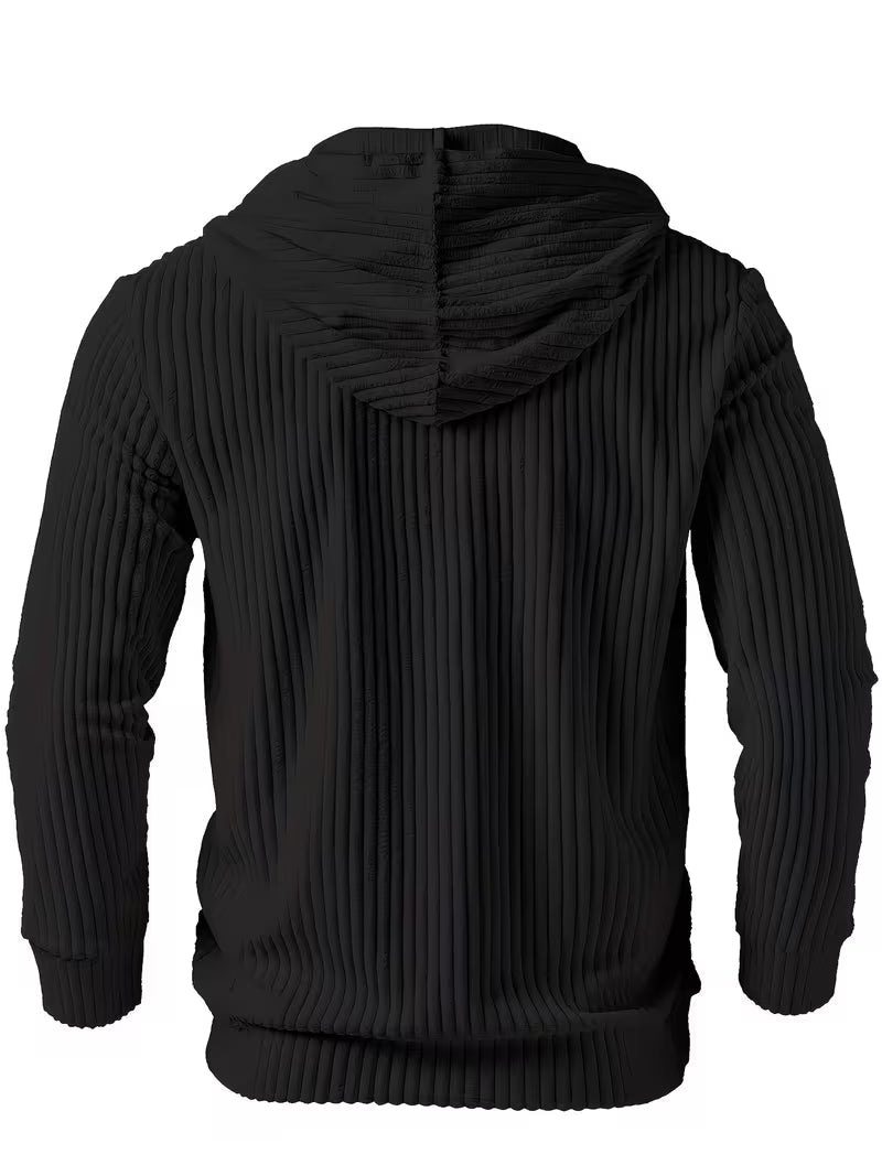 Colman – Elegantes Sweatshirt Mit Kapuze Und Struktur