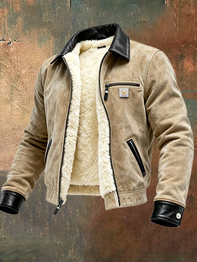 Zaremba – Mit Fell Gefütterte Jacke Mit Reißverschluss