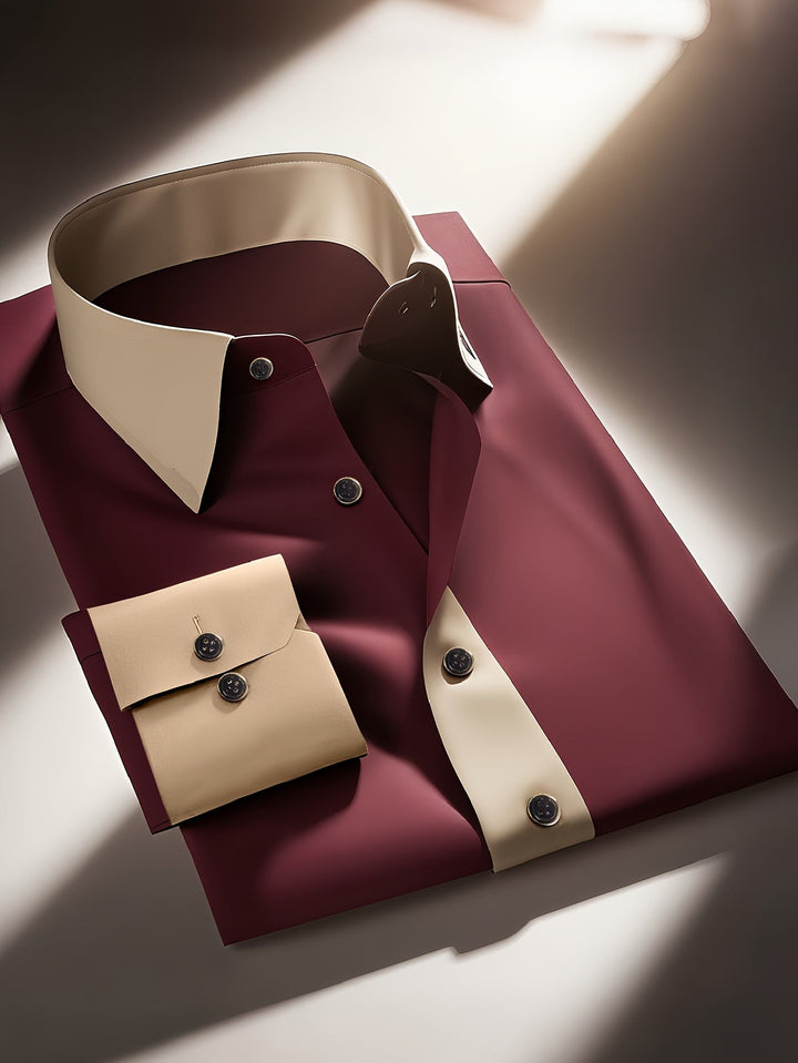 Tayib – Langärmliges Hemd Mit Knöpfen