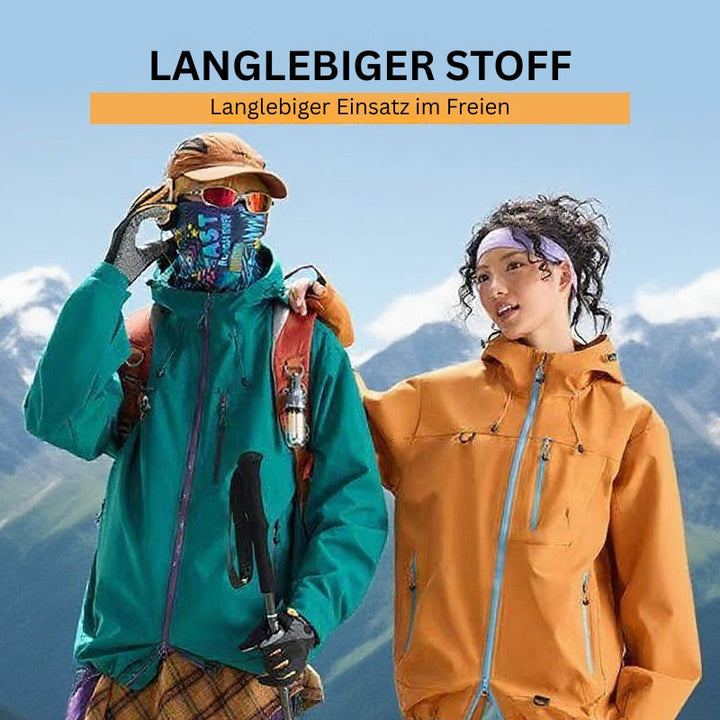 DriftEdge - Wasserdichte Wanderjacke Mit Reißverschluss