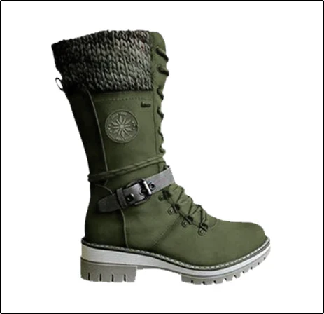 Carolina – Seitlichem Reißverschluss Twist-Stiefel