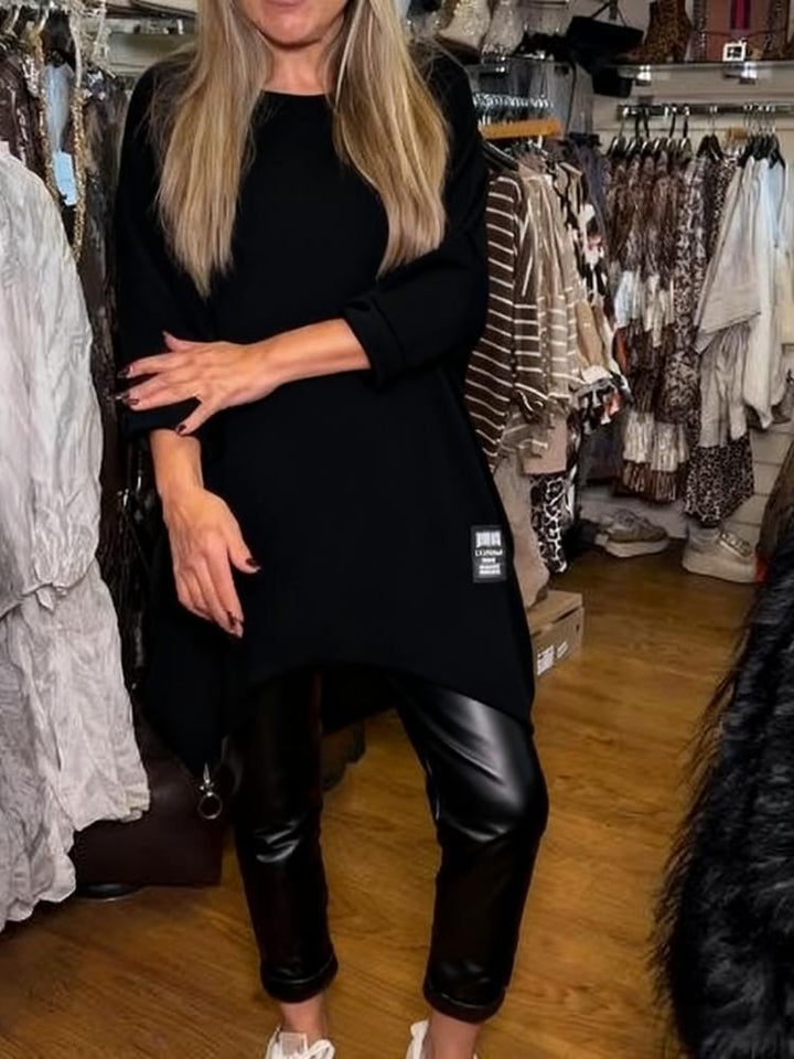 Aldona – Asymmetrisches Oberteil Und Schlichte Hose