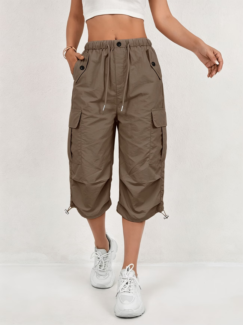 Nanna - Bequeme Dreiviertel Cargohose