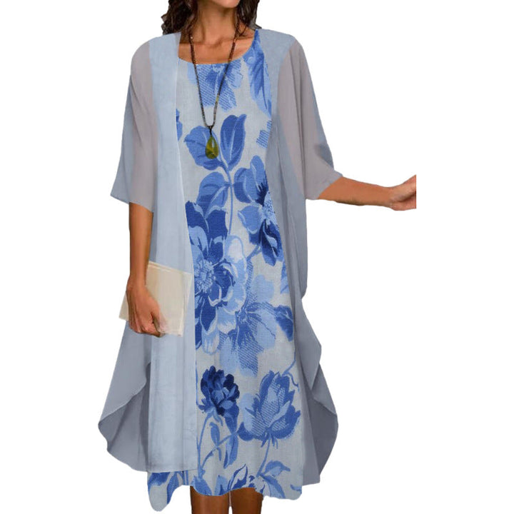 Venolia – Zweiteiliges Kleid Mit Blumenmuster