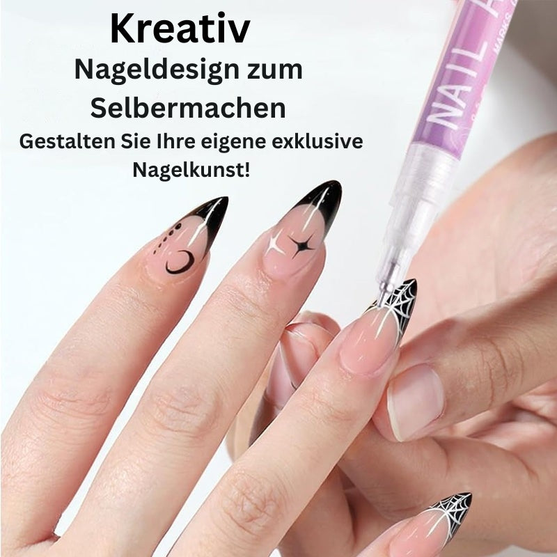 GlamSketch – Nagelkunst Stift Set In 12 Farben