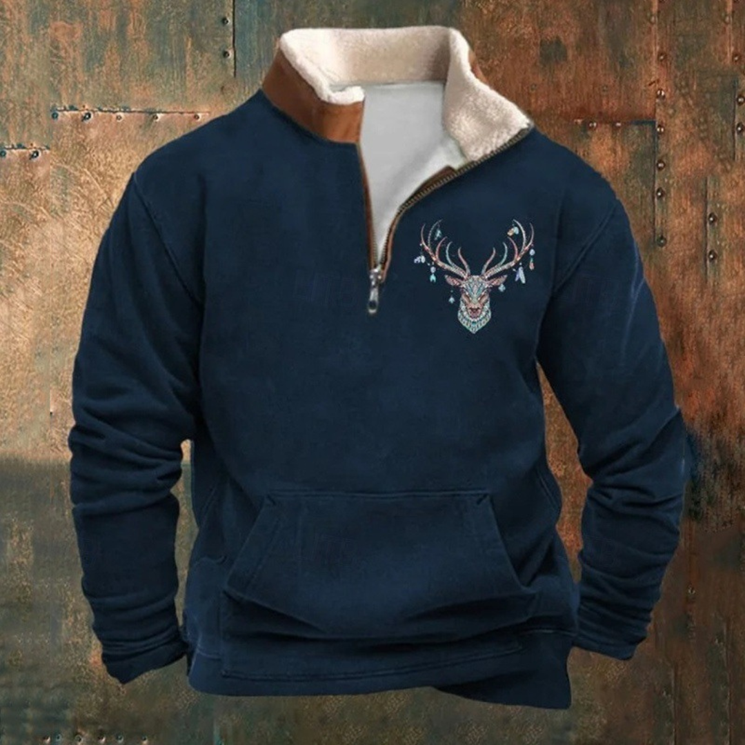 Pierre – Quarto Reißverschluss Pullover