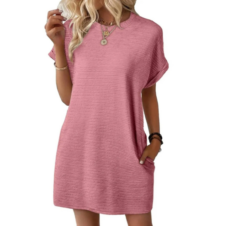 Elviaa – Elegantes Minikleid Mit Tasche