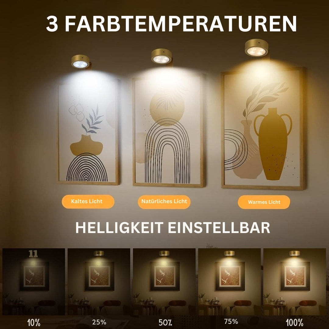 GlowFrame - Magnetisches Mallicht mit 13 Beleuchtungsmodi ( 3er-Pack )