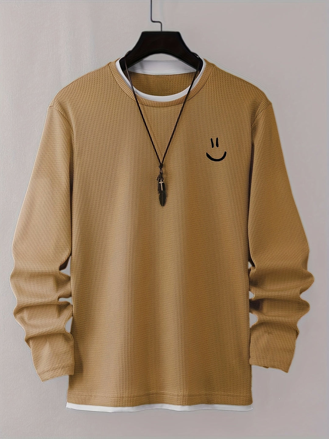 Desmond – Langärmliges Hemd Mit Gesichtsaufdruck