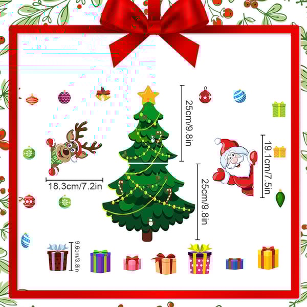 MerryStickz – Weihnachts Magnete Aufkleber