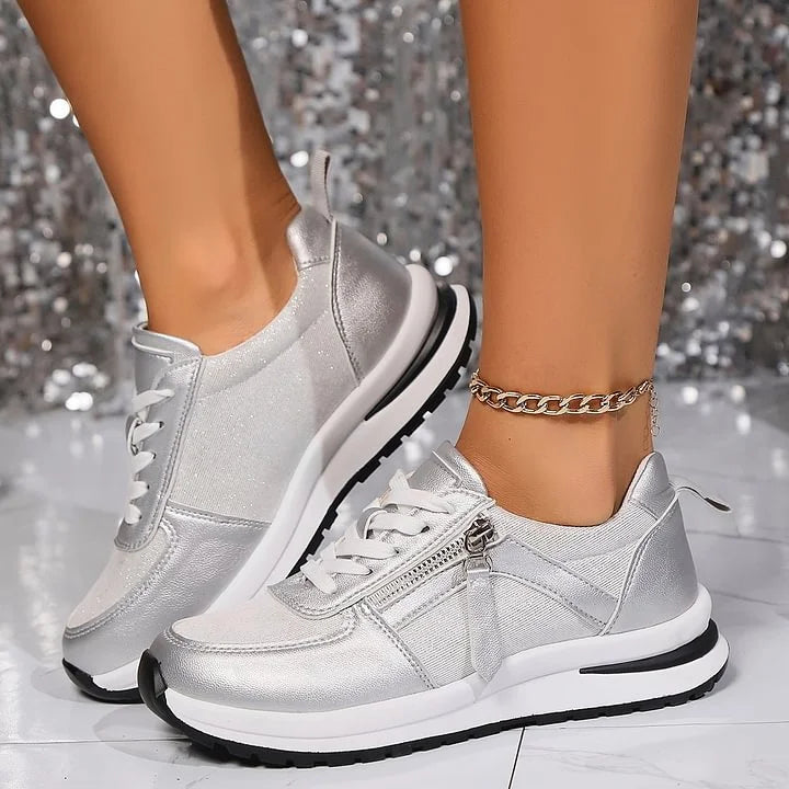 Kathren – Bequeme Schnür Turnschuh