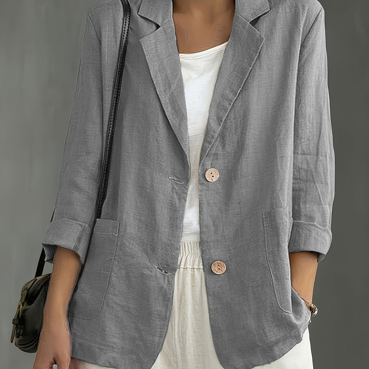 Jayde - Eleganter Baumwollblazer