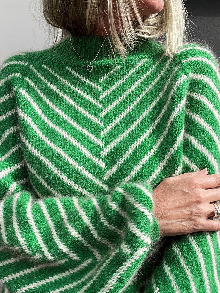 Klarysa – Lässiger Langarm Strickpullover