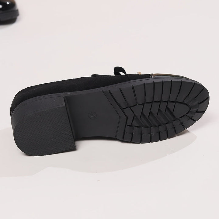 Virna - Elegante Rutschfeste Loafers Mit Schleife