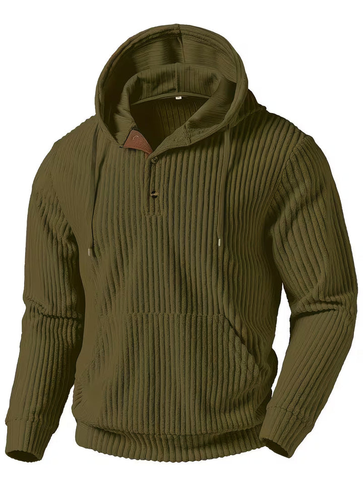 Colman – Elegantes Sweatshirt Mit Kapuze Und Struktur