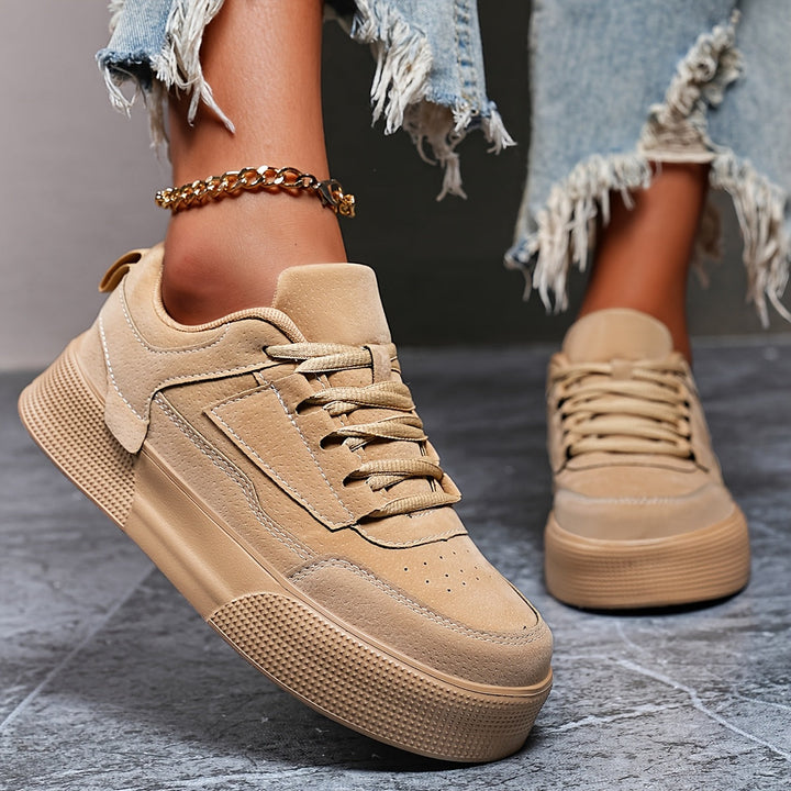 Namira – Schnür Sneaker Mit Runder Zehenpartie