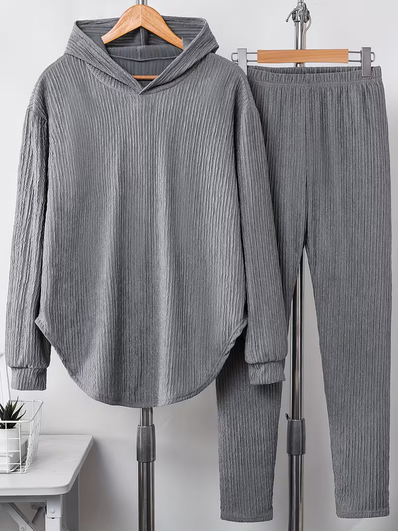 Berenika – Lässiges Kapuzen Top And Leggings