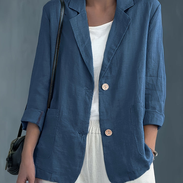 Jayde - Eleganter Baumwollblazer