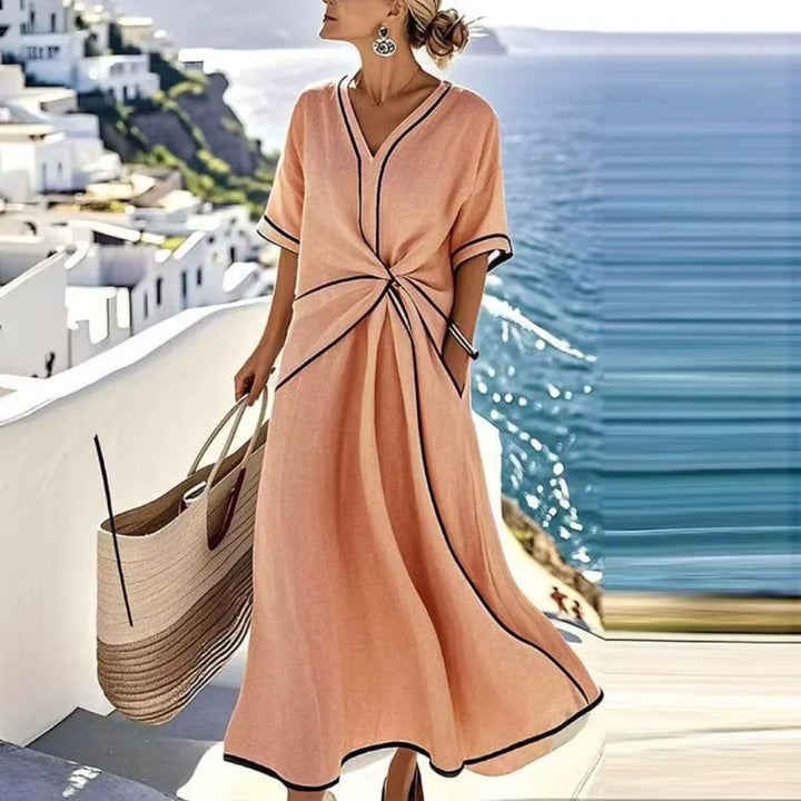Rimgaile - Elegantes Kleid Mit Schmeichelnder Taille