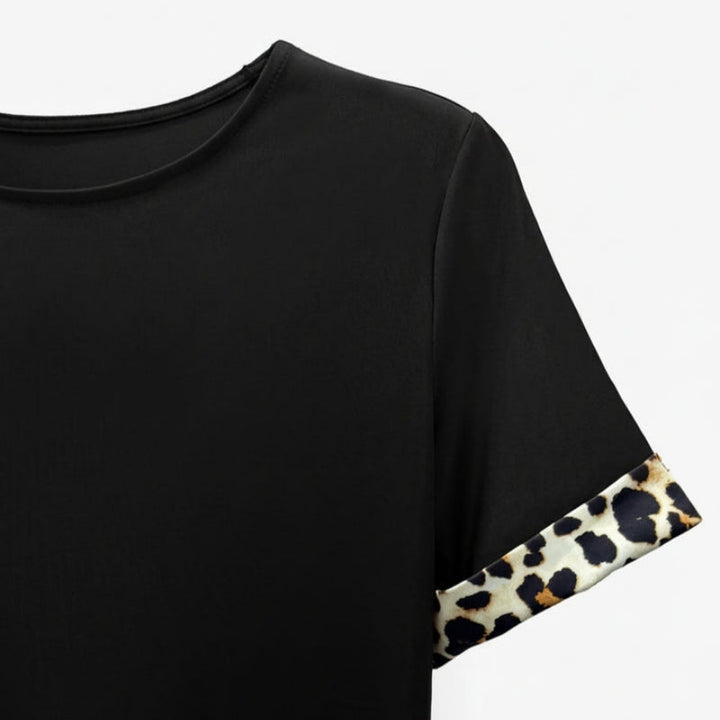 Leoza – Kleid im Vintage-Leopardenmuster