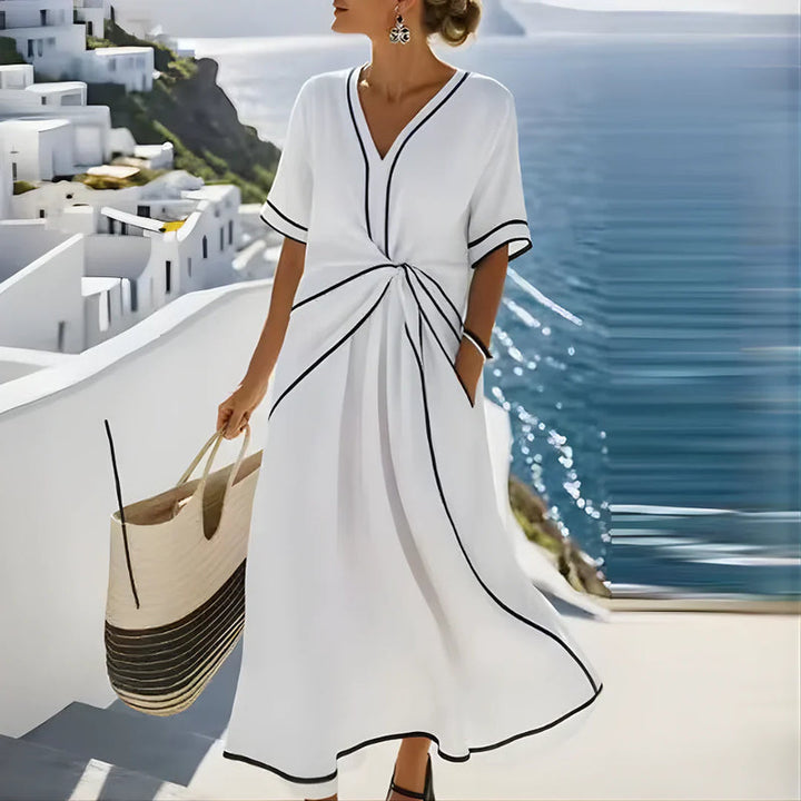 Rimgaile - Elegantes Kleid Mit Schmeichelnder Taille