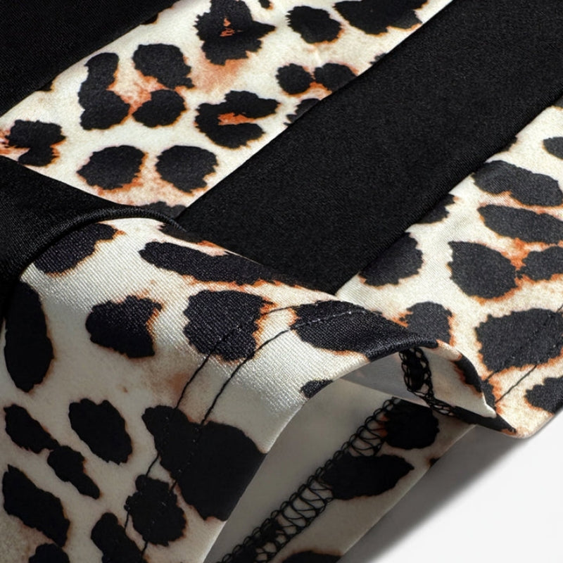 Leoza – Kleid im Vintage-Leopardenmuster