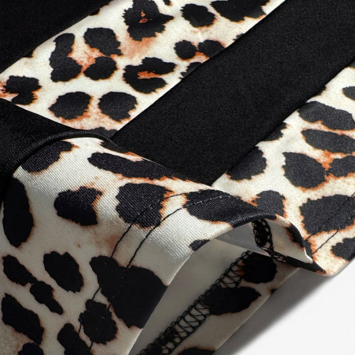 Leoza – Kleid im Vintage-Leopardenmuster