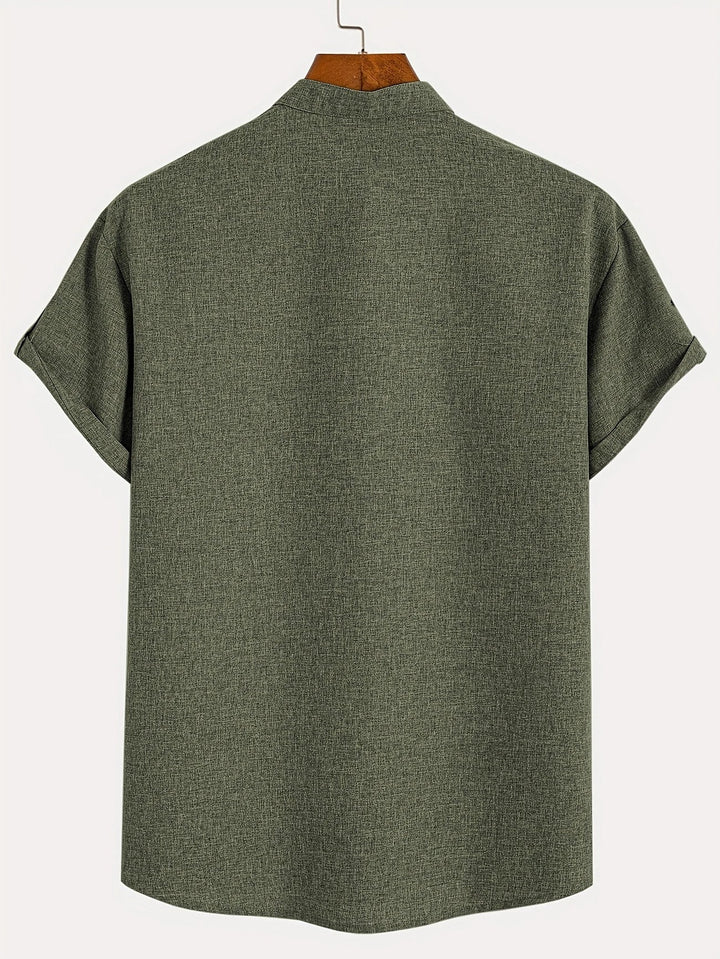 Samuelson - Elegantes Kurzarmhemd Mit Kragen