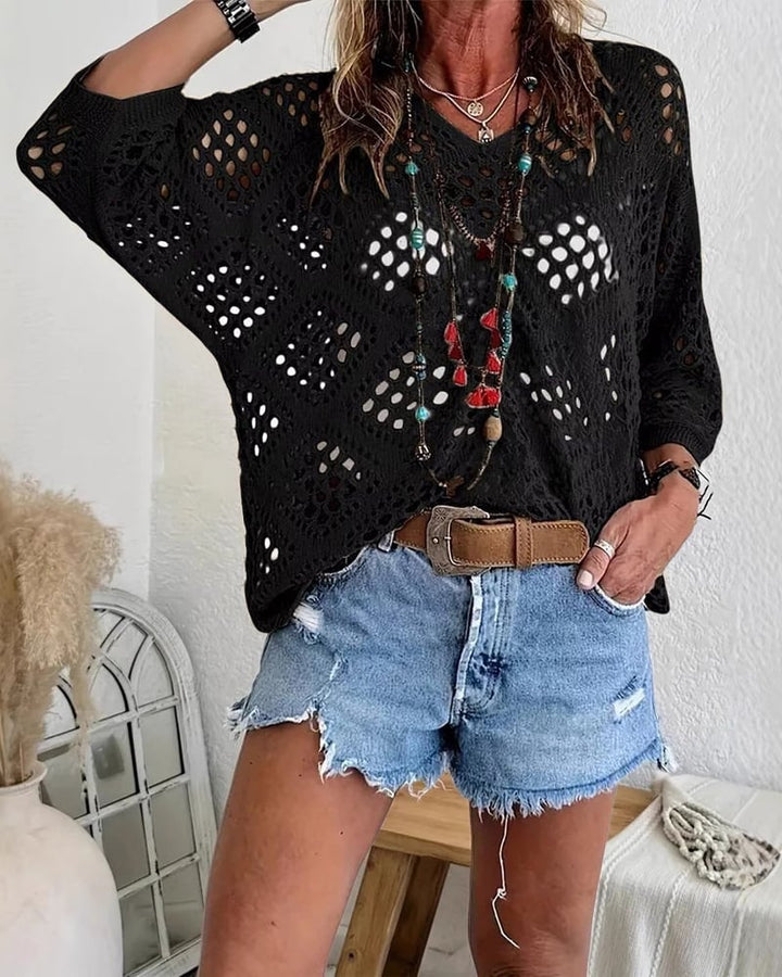Helenia – Atmungsaktiver Strickpullover