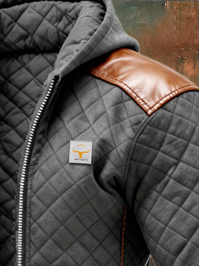 Ayrton – Lederjacke Mit Isolierung Und Reißverschluss