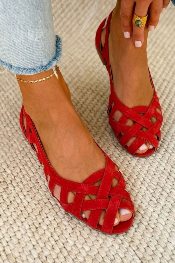 Darsy – Sandalen Mit Gekreuzten Riemen