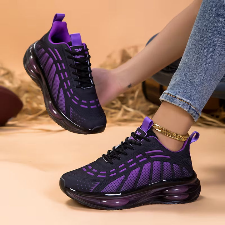 Nasyma – Sneaker Mit Farbverlauf Einsätzen Und Klobigen Sohlen