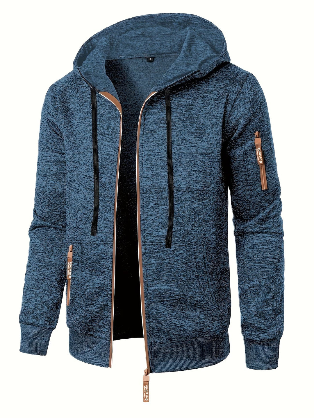 Ewen – Langarm Hoodie Mit Reißverschluss
