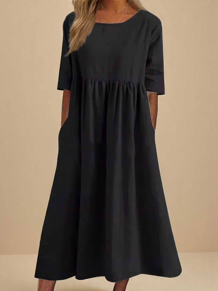 Cecilija - Atmungsaktives Baumwoll Kleid