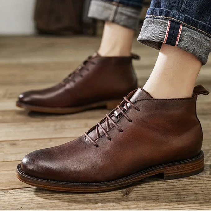 Morgan – Bequeme Lederstiefel