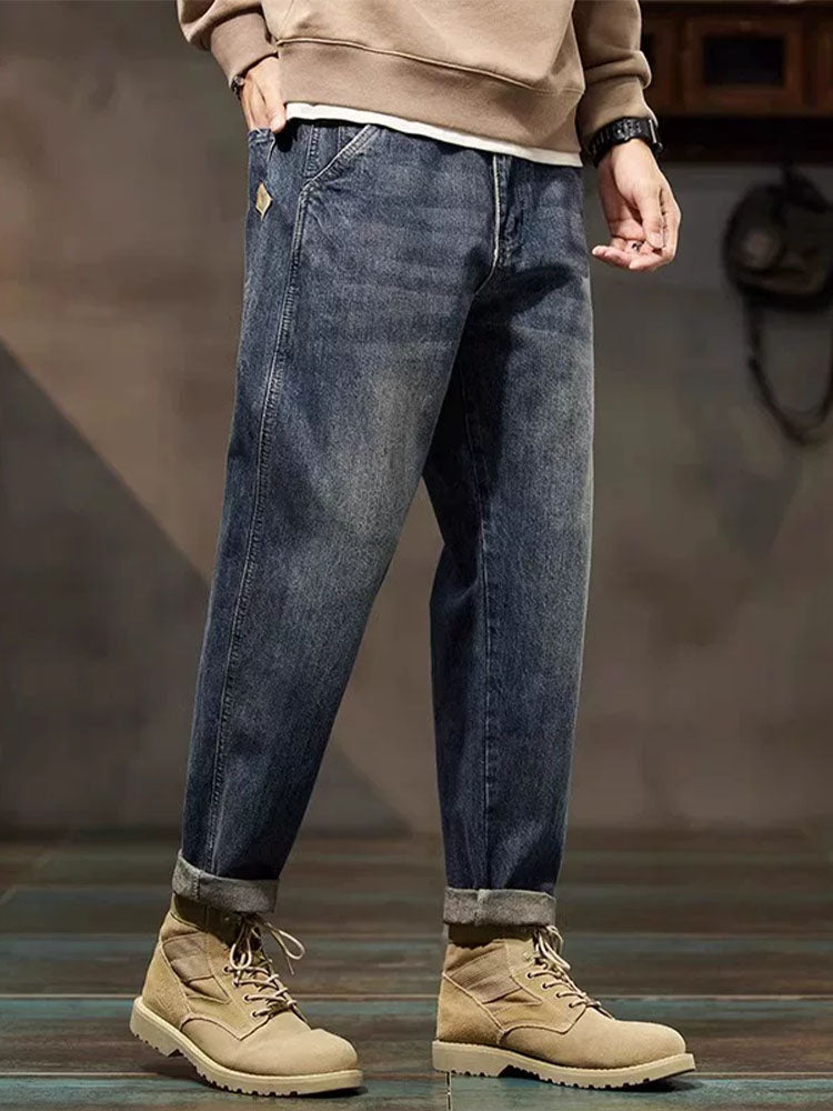 Grennar – Vintage-Ballon Jeans