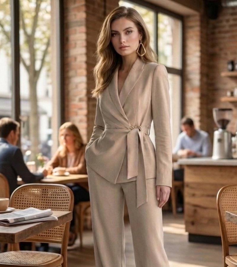 Asya – Eleganter, Lässiger Zweiteiler