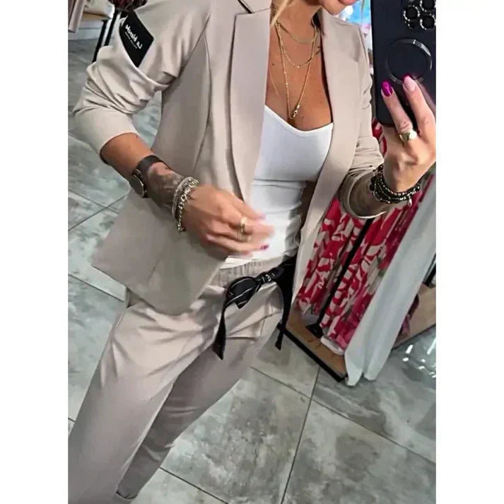 Jocelyne - Elegant Blazer Und Hosen Setzen