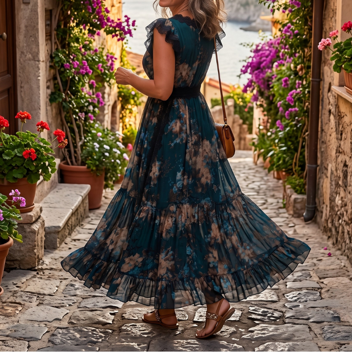 Erin – Maxikleid mit Blumenmuster