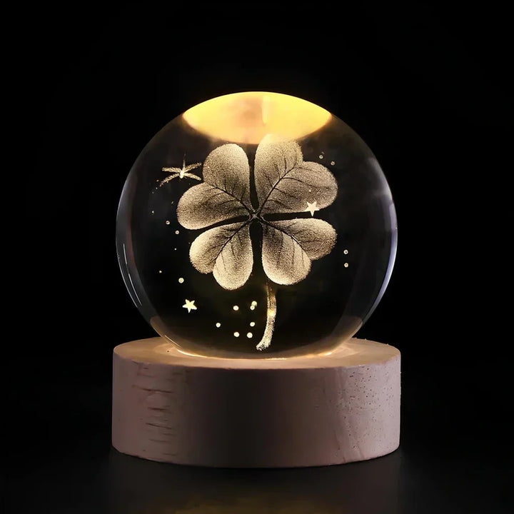 Glow Sphere – Leuchtende Kristallkugel Lampe