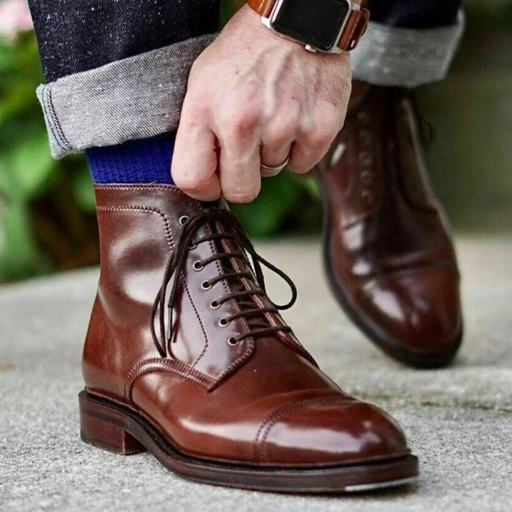 Baggott – Stilvoller Leder Stiefel