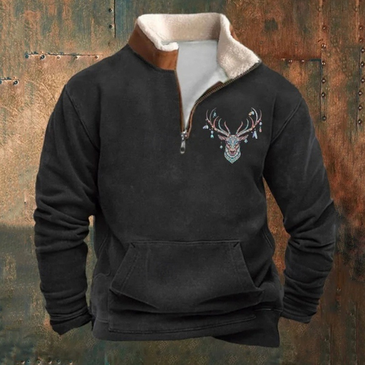Pierre – Quarto Reißverschluss Pullover