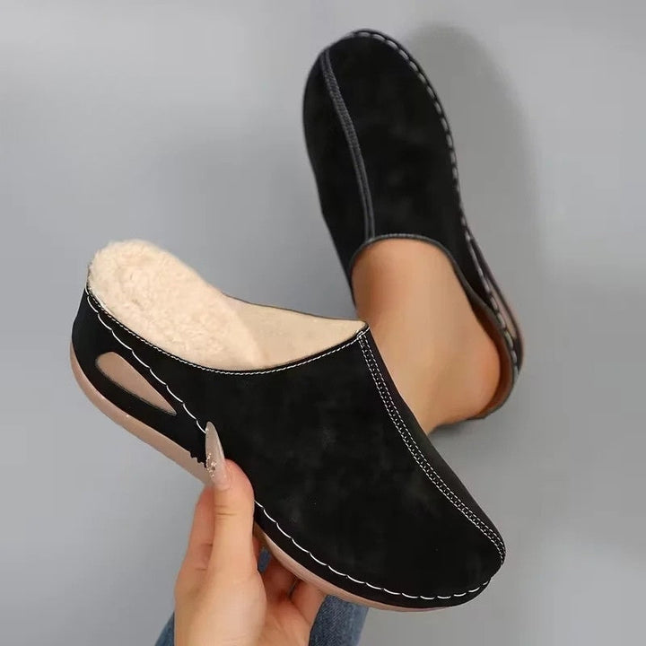 Lirona - Bequeme Slipper Mit Fleece Futter