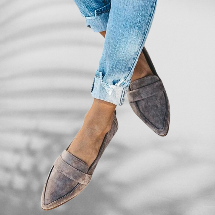 Chinda – Bequemer Rutschfester Flacher Pantoffel